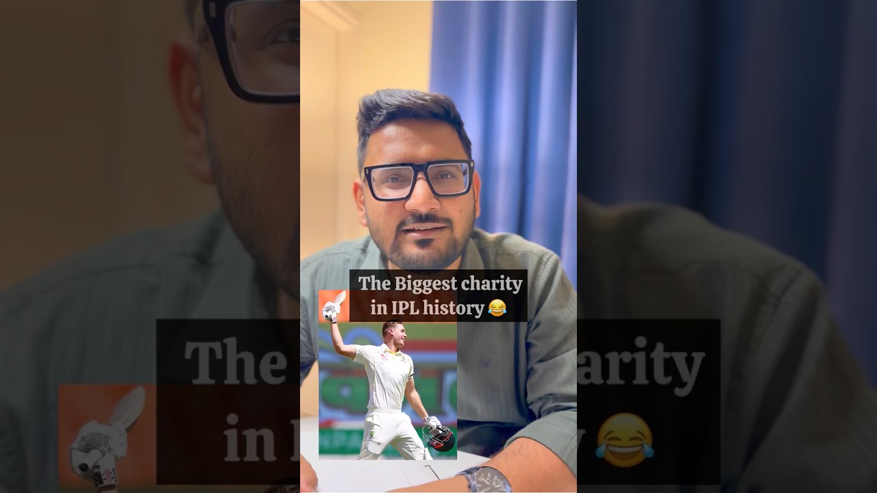 The biggest charity in IPL history! 