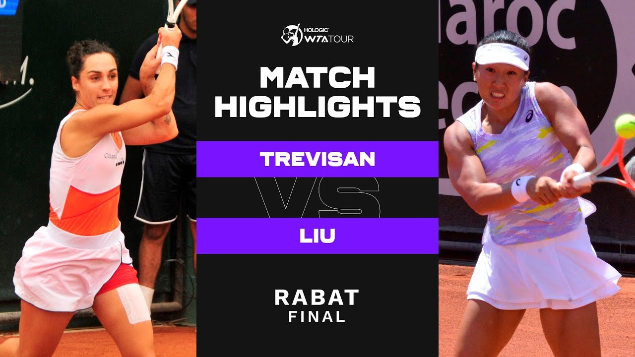 Martina Trevisan vs. Claire Liu | 2022 Rabat Final | WTA Match Highlights