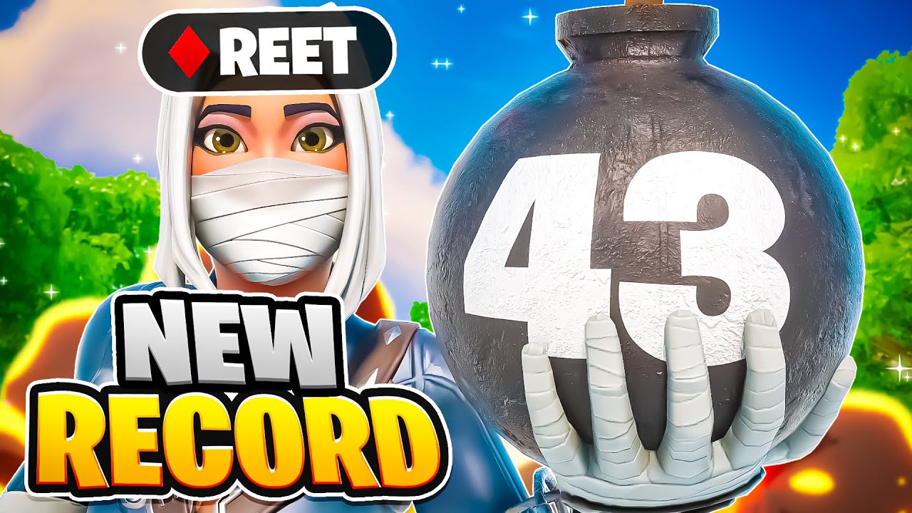 43 Kills SOLO Vs SQUAD In UNREAL RANKED (Chapter 5 Record) 🎮