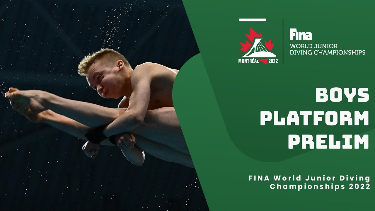 LIVE: Boys 14-15 Platform Diving Prelims | World Junior Champs 2022