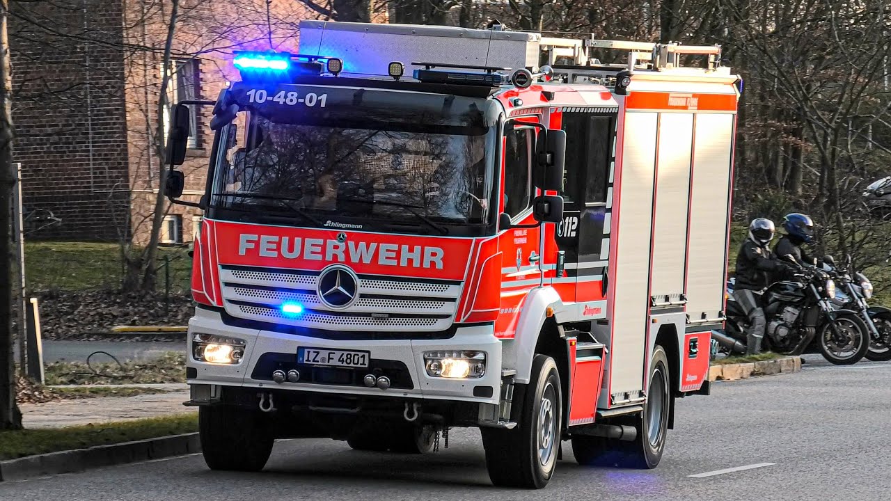 [Neues Schlingmann HLF für Itzehoe | Bullhorn!] Ankunft vom neuen HLF20 Feuerwehr Stadt Itzehoe!