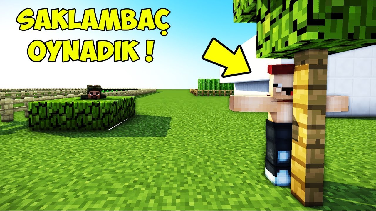 FAKİR VE SAKAR İLE SAKLAMBAÇ OYNADIK !! 😱 - Minecraft