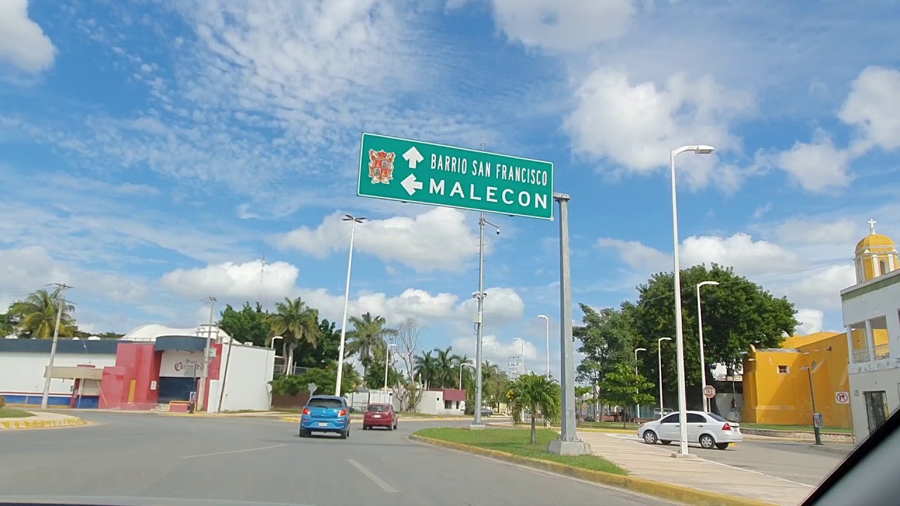 CALLES DE CAMPECHE MÉXICO ENERO 2021