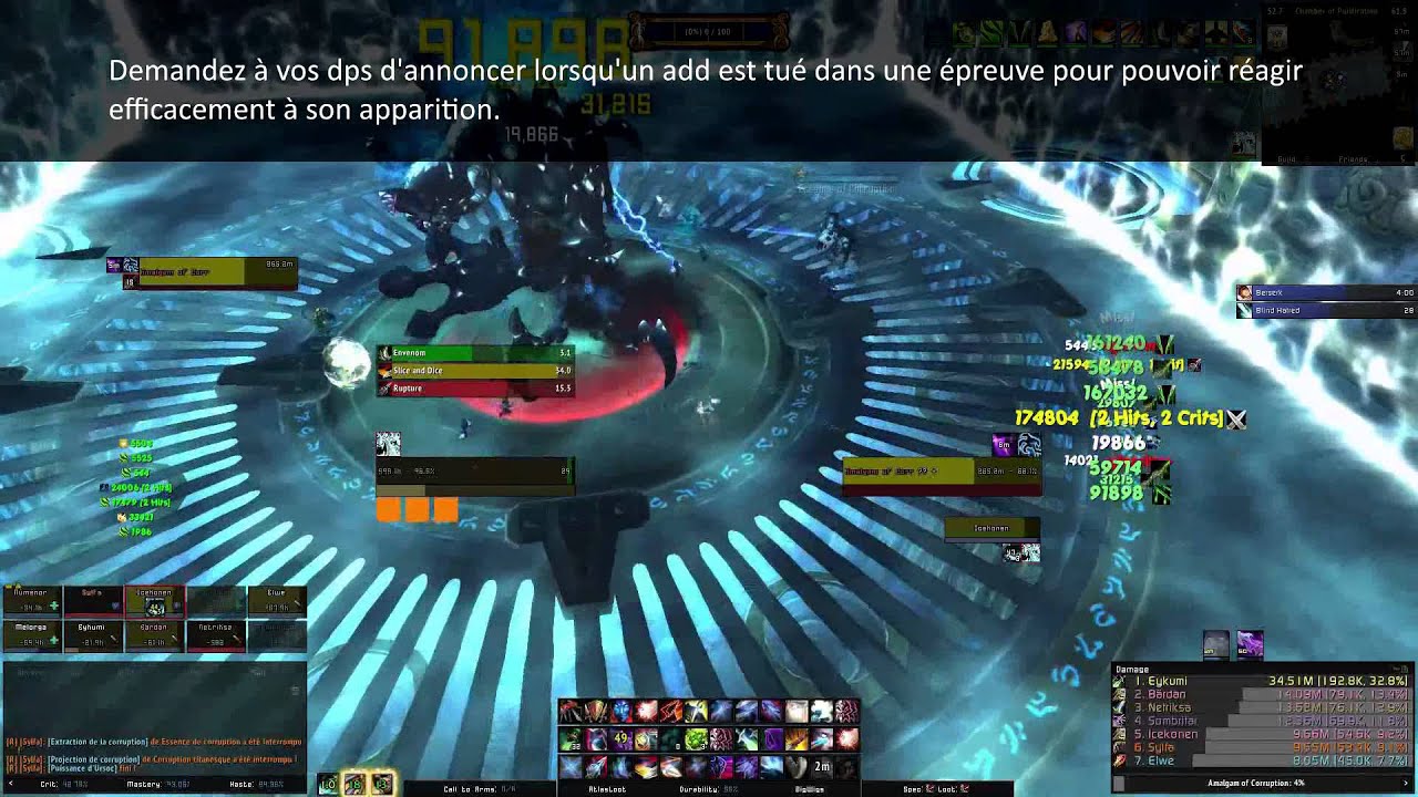 [WOW 13] Guide vidéo - Norushen 10 NM - PoV Rogue