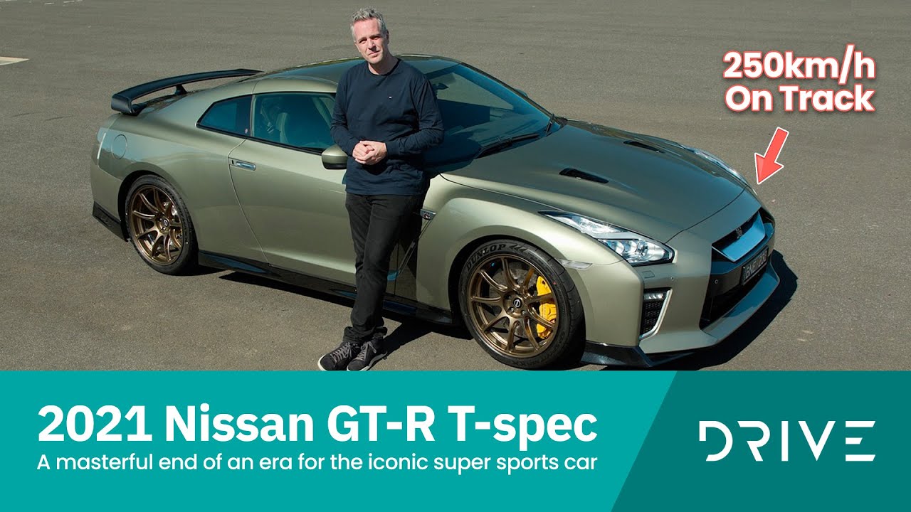 Обзор Nissan GT-R T-spec 2021 года | Испытано на треке! | Drive.com.au