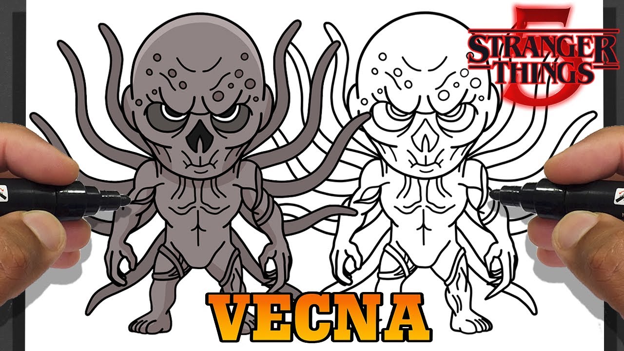 How to Draw VECNA | Stranger Things 5
