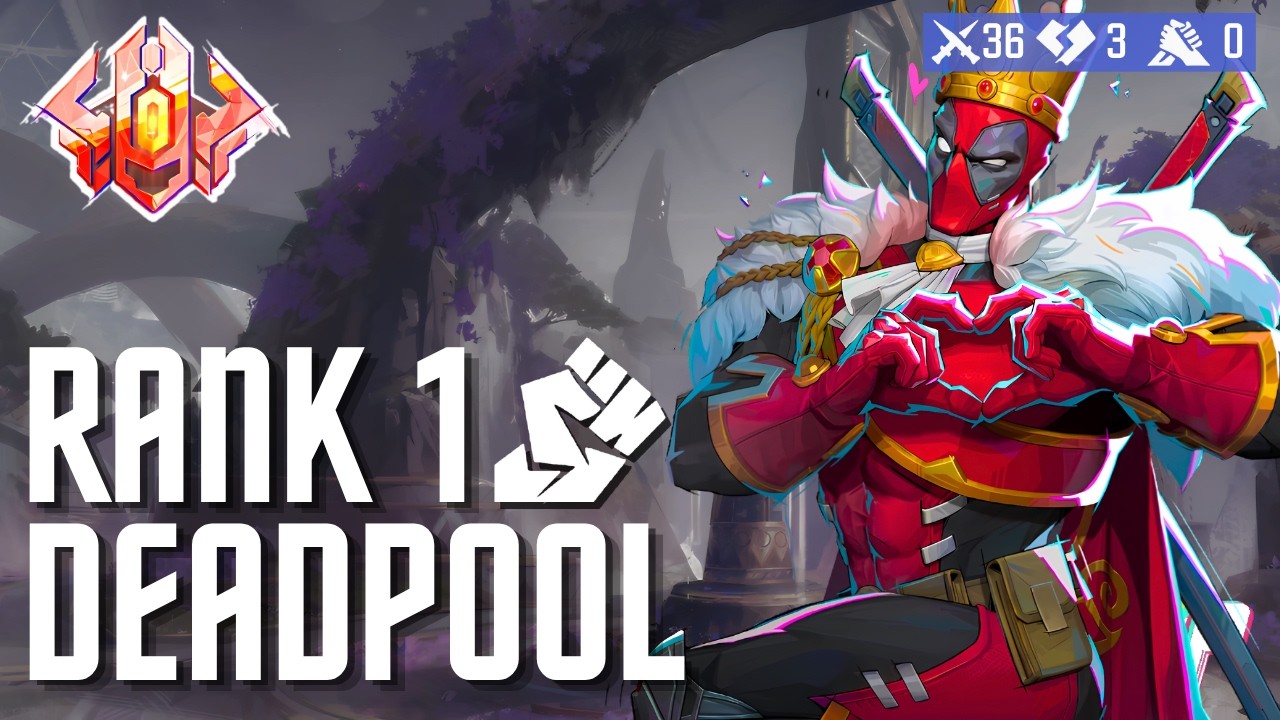 littlesoul | Rank 1 Deadpool (Duelist) Gameplay | Season 8 | Marvel Rivals