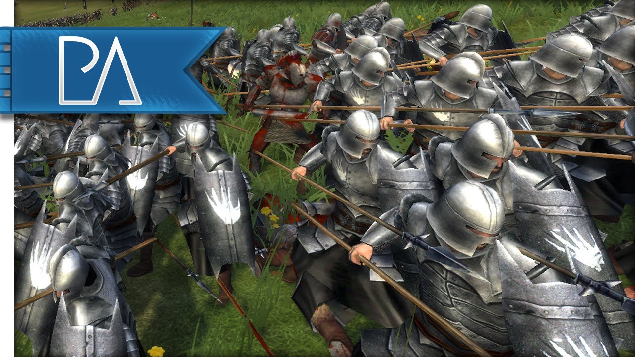 STAND OF THE HIGH ELVES - Third Age Total War Gameplay