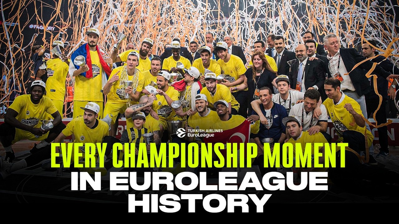 Every CHAMPIONSHIP VICTORY in EuroLeague History | Champions Made Here