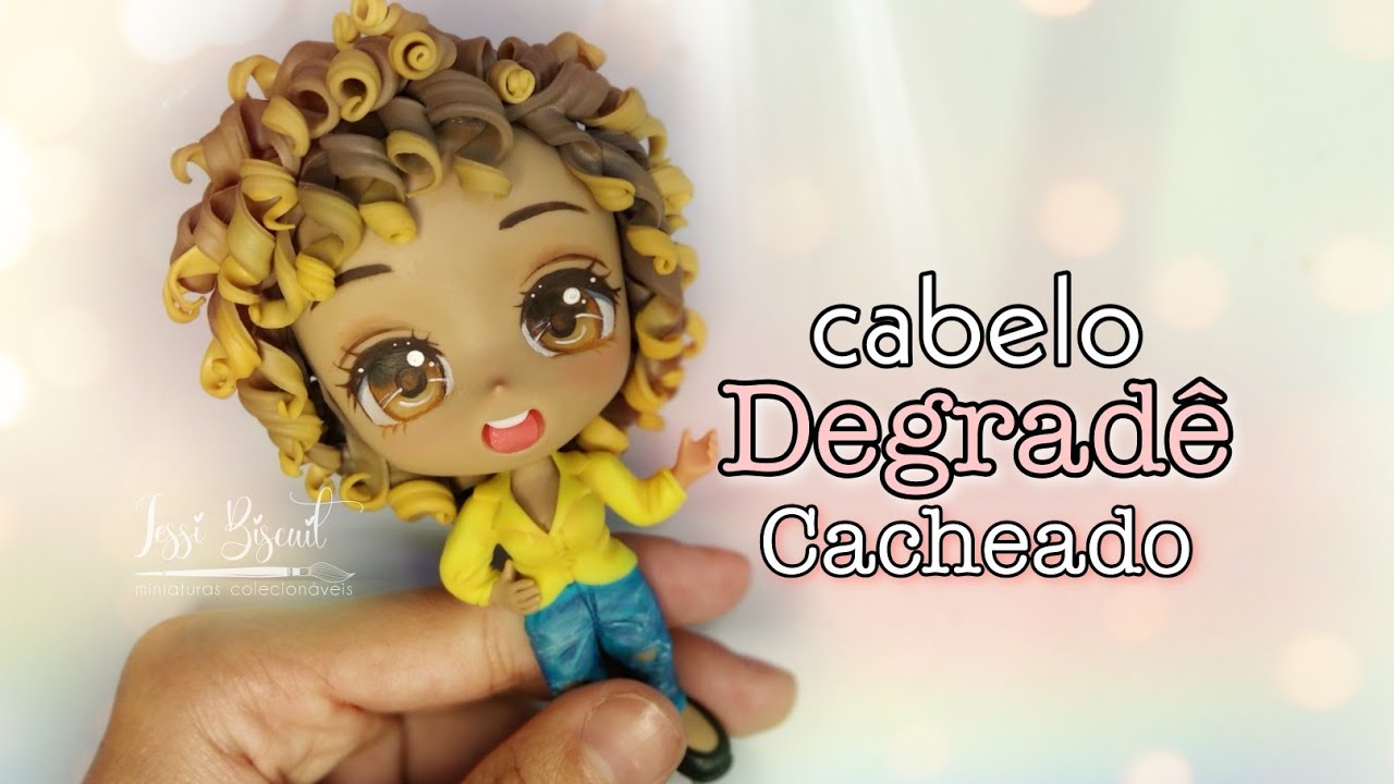 Cabelo Degradê Cacheado