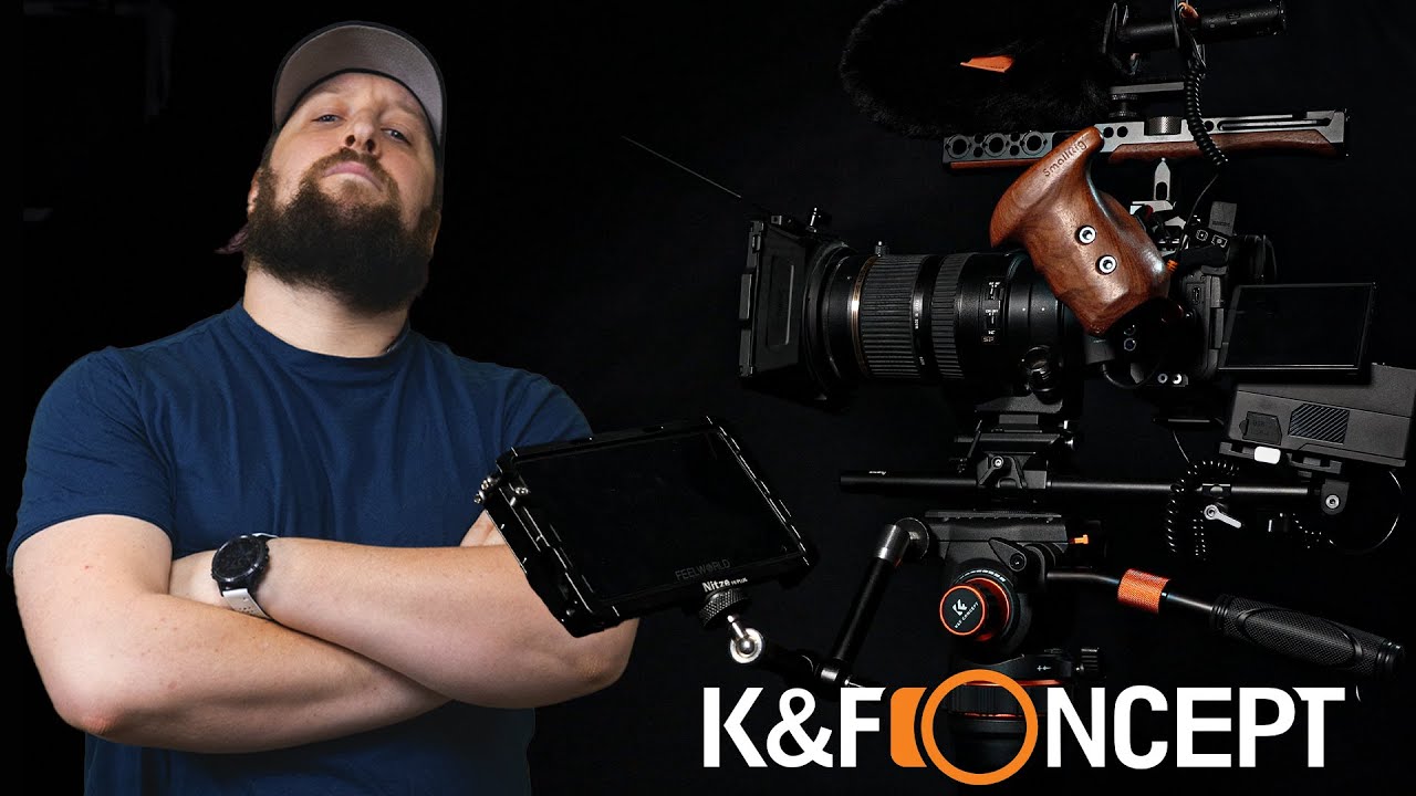 K&F Concept : Le Trépied Vidéo Ultime pour YouTubeurs et Filmmakers