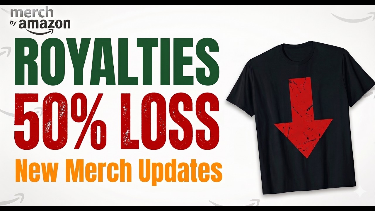 Новый уровень роялти от Amazon Merch изменил всё.