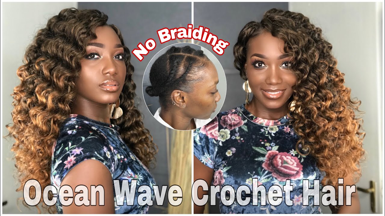 OCEAN WAVE CROCHET BRAIDS 2022 | NO CORNROW 🚫 NO LEAVE OUT  ft Toyotress | Jodi The Island Girl
