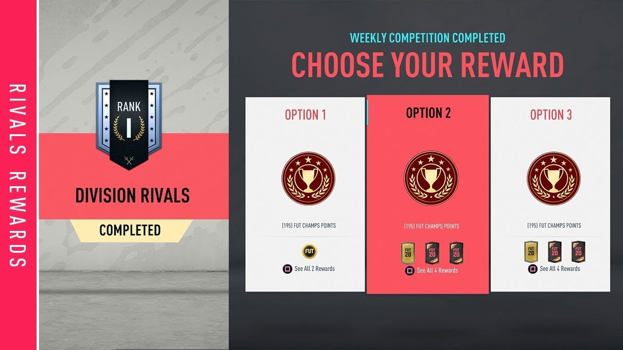 RANK 1 DIVISION RIVAL REWARDS! | FIFA 20 ULTIMATE TEAM