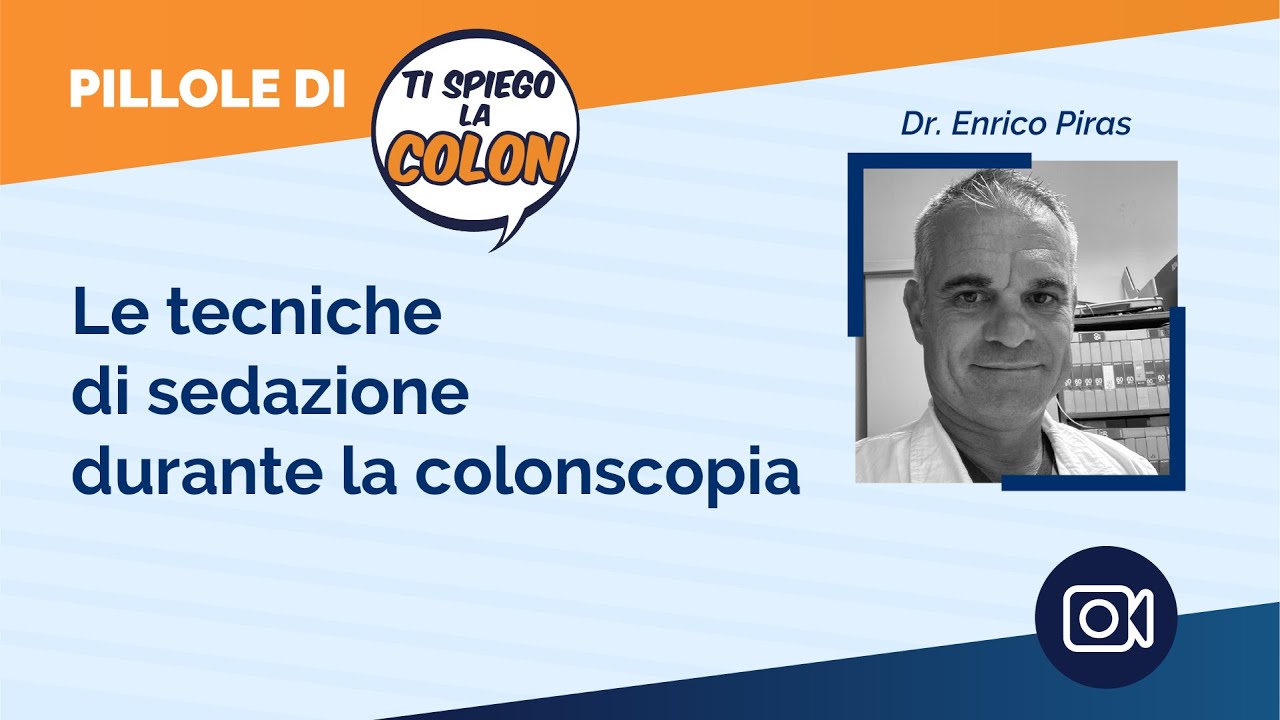 Le tecniche di sedazione durante la colonscopia