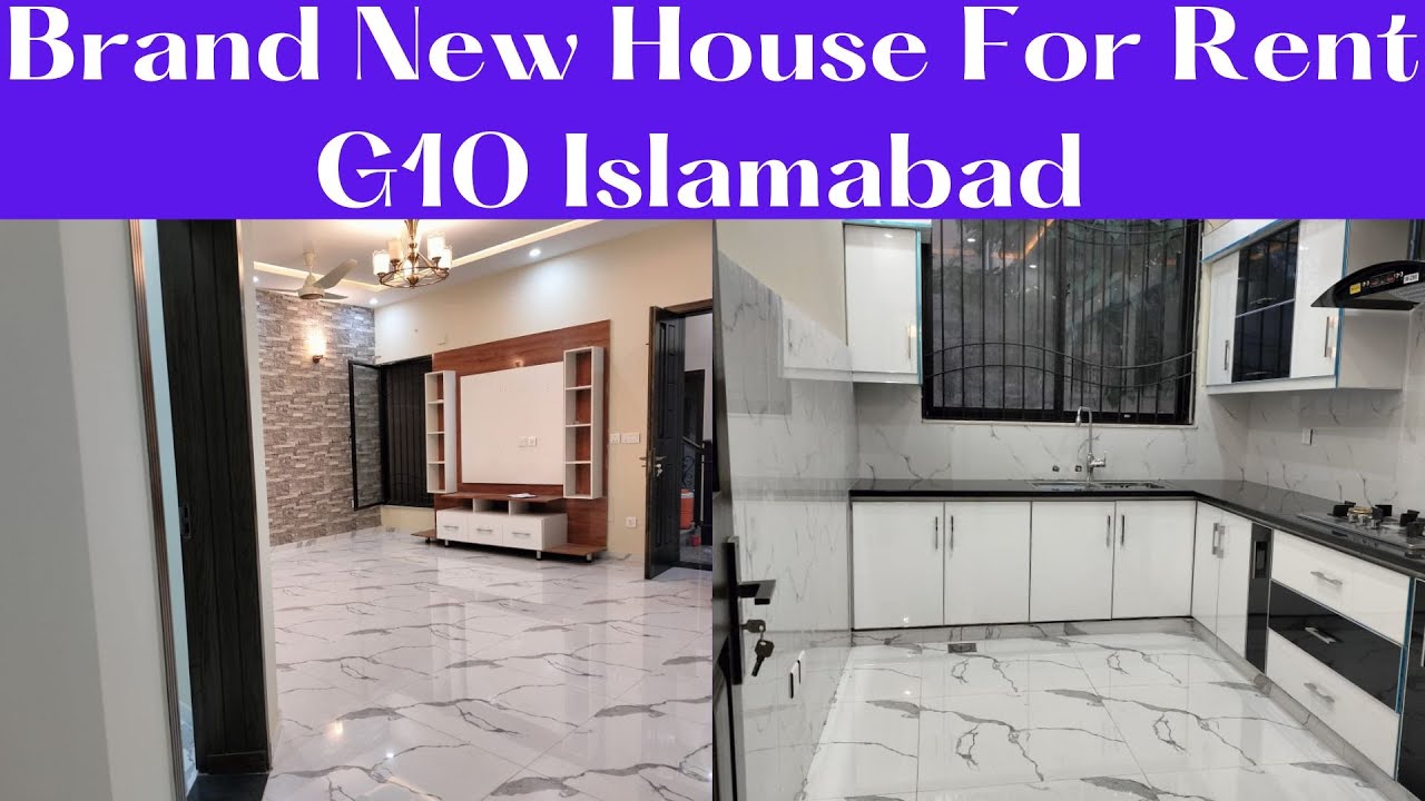 Brand New Luxury House For Rent in G 10Islamabad! For more details contact:- 03345458857