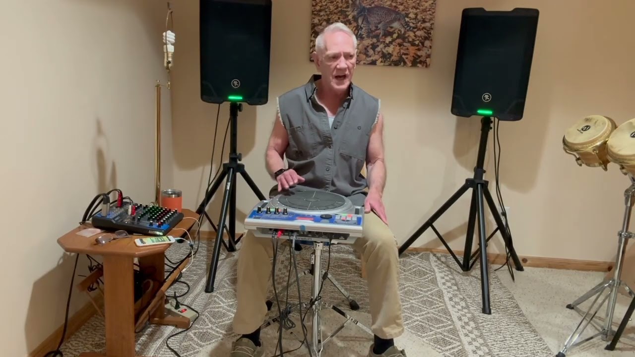 Something from Alex Cortez… 12/25/25 HPD-15 Roland Handsonic drums. Mike Mooney 