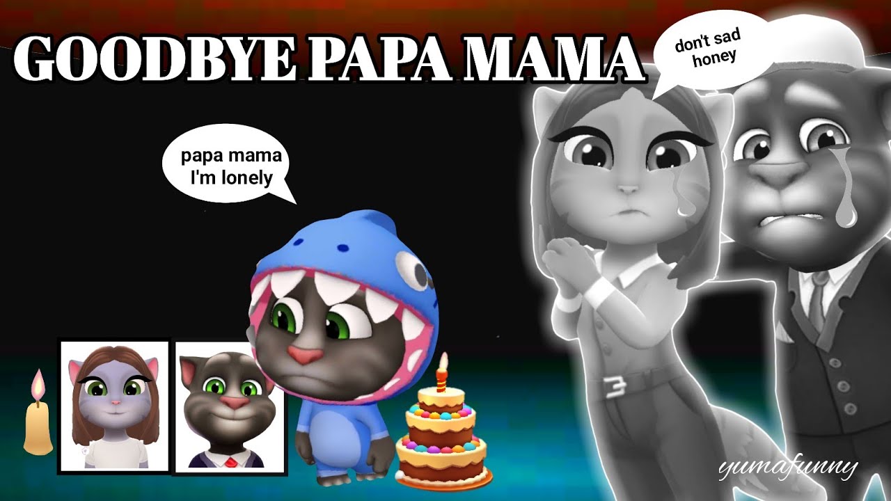 My Talking Tom Friends - AMONG US - Goodbye Papa Mama Tom