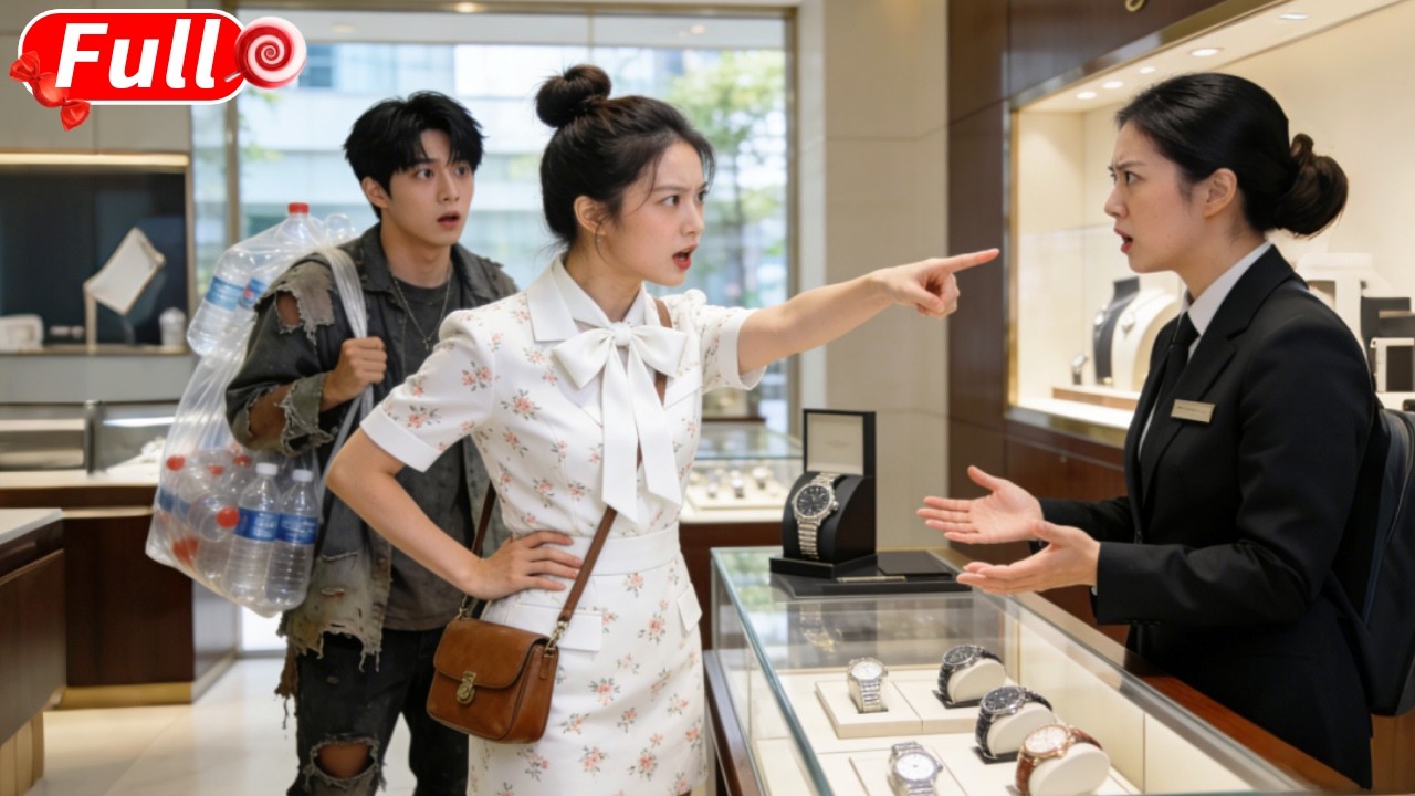 總裁假扮乞丐被店員驅趕，唯有窮丫頭挺身而出替他說話！身份曝光那一刻，總裁當場拉她去領證，從此寵成掌中寶！#中國短劇 #韓劇 #短劇 #爽劇 #甜劇 #愛情劇 #drama
