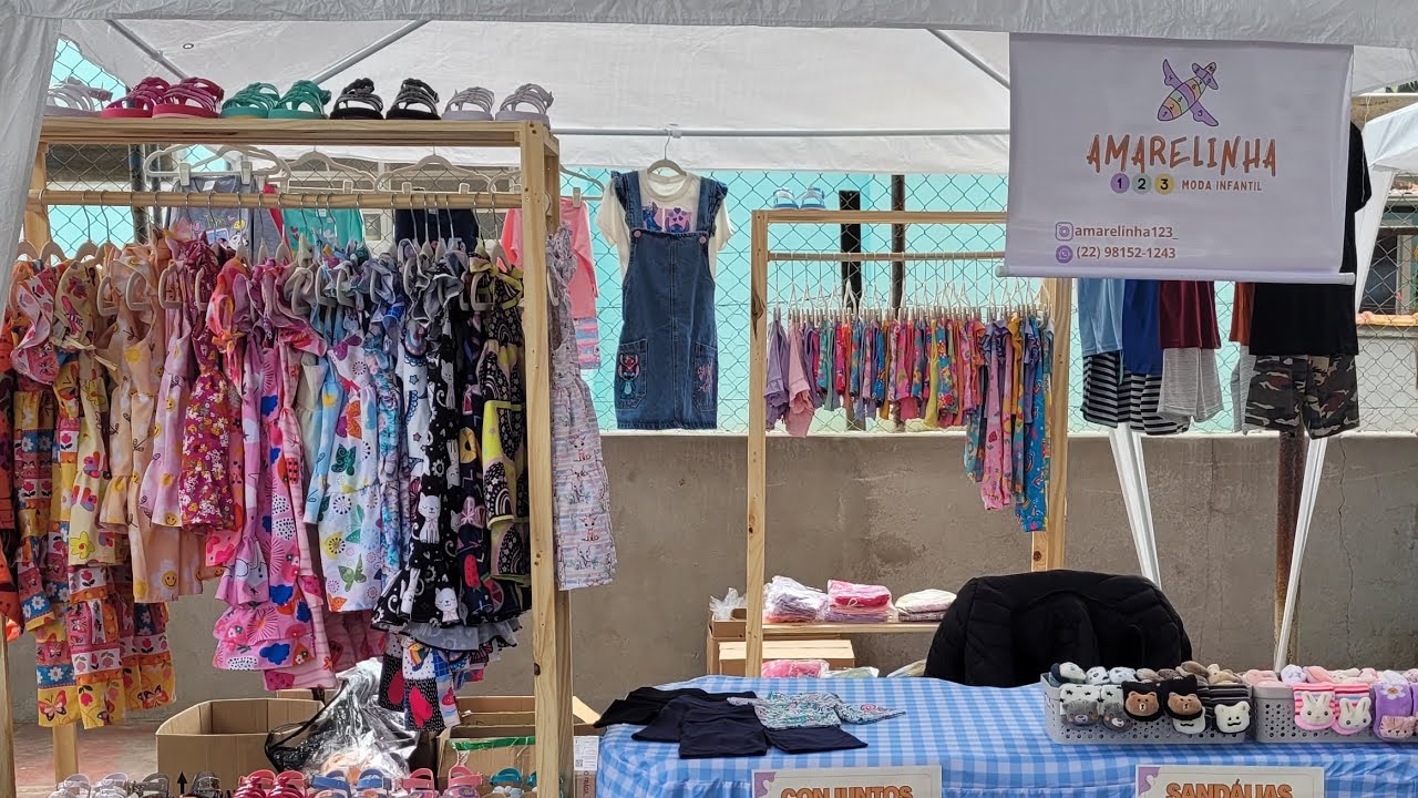 Primeira feira da loja infantil + Meus primeiros móveis da minha loja em casa!