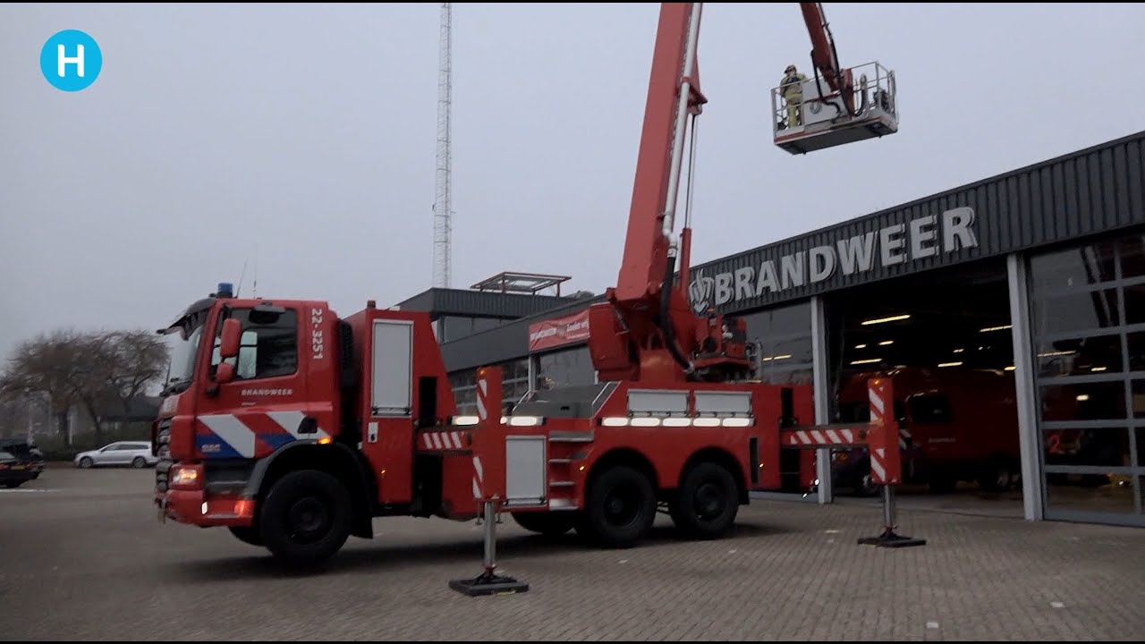 De rondleiding bij de Brandweer in Helmond
