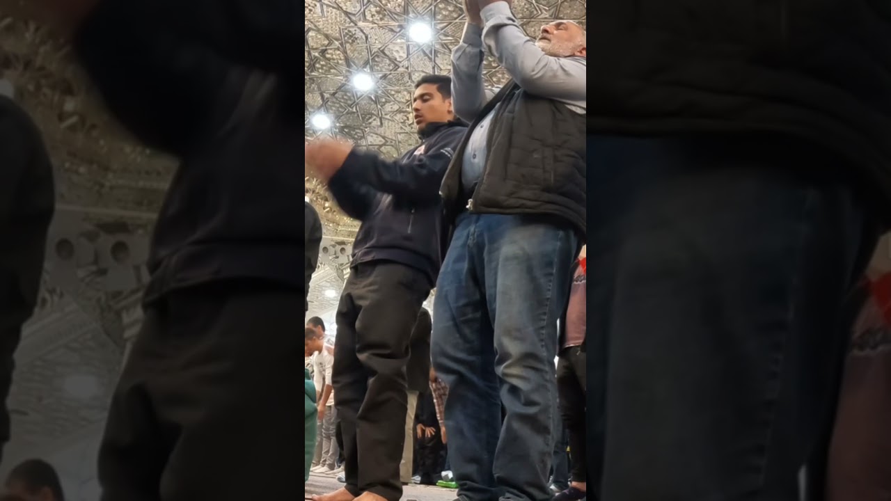 Şialar &ccedil;ok farklı namaz kılıyorlar . İRANDAKİ ŞİALAR BAKIN nasıl namaz kılıyorlar