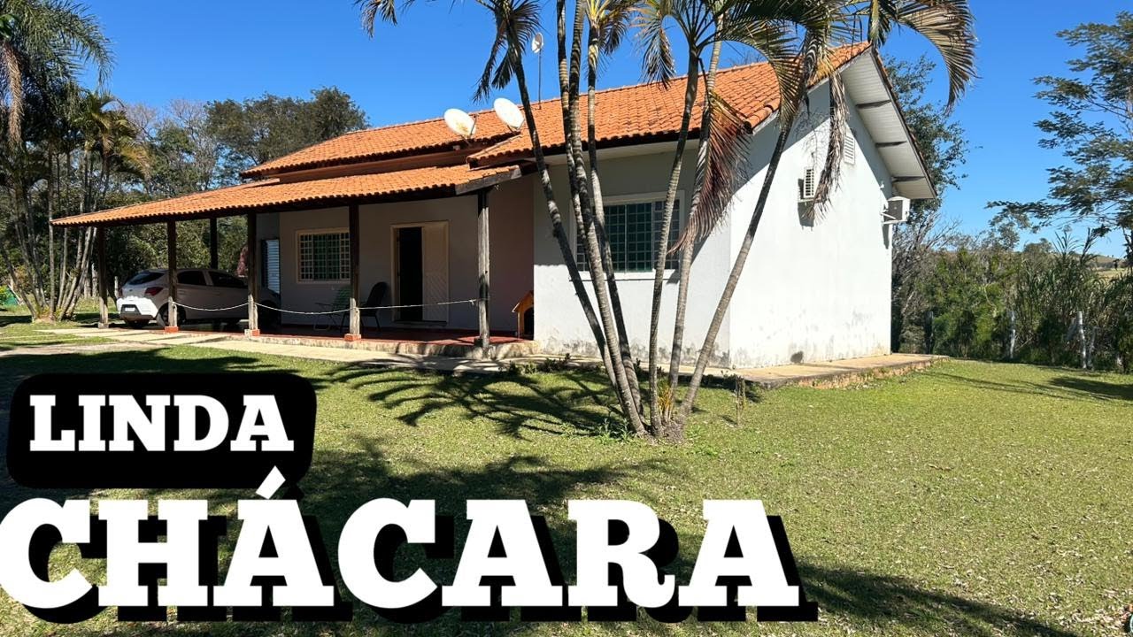 LINDA CHÁCARA COM CASA NOVA BARRACÃO PLANA NO PARANÁ R$659mil