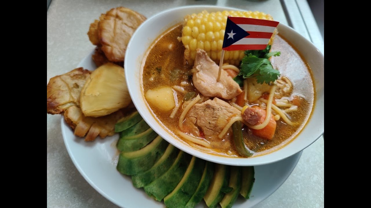 SOPA DE POLLO BORICUA 🇵🇷( chicken soup)