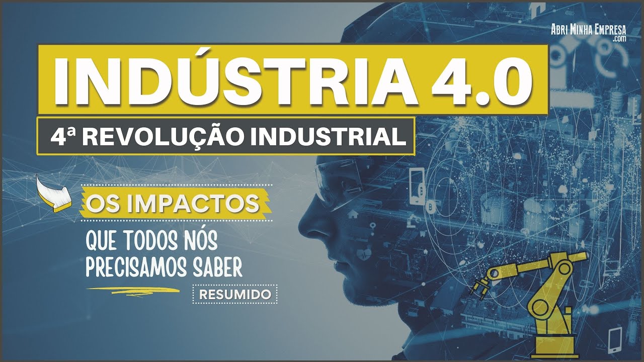 O QUE É INDÚSTRIA 4.0 (4ª REVOLUÇÃO INDUSTRIAL) | Resumo e Seus Impactos