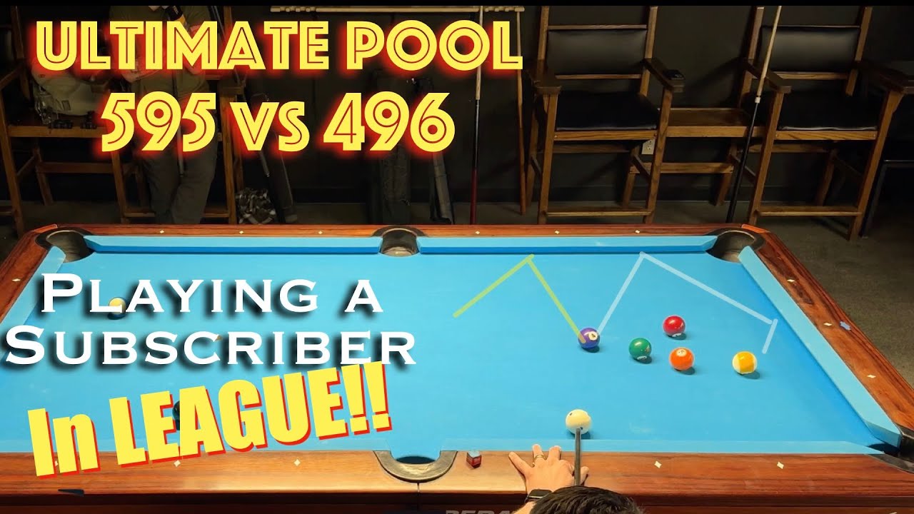 VERY FIRST 10-ball LEAGUE MATCH!! Ultimate Pool Amateur 10-BALL Match 596 vs 495
