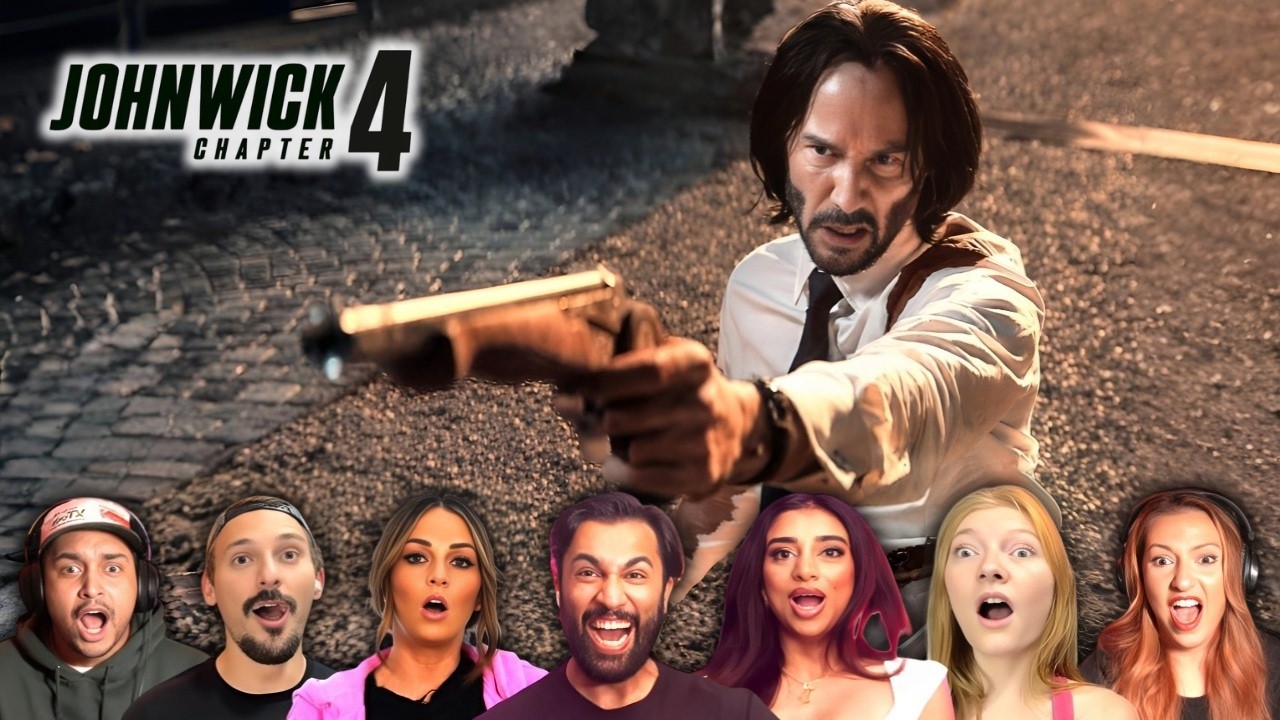 BEST ''Final Shootout'' Reaction! in JOHN WICK: CHAPTER 4 (2023)