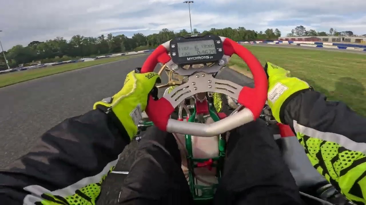 Running a shifter Kart at Trackhouse Motorplex