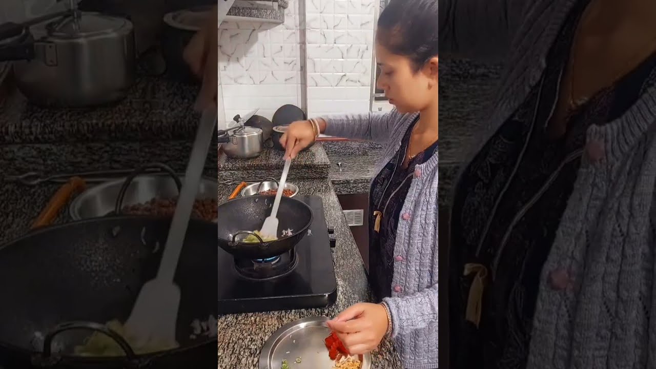 ছোলা ভাজা দিয়ে চিড়া মাখা / chola bhaja diye chira makha