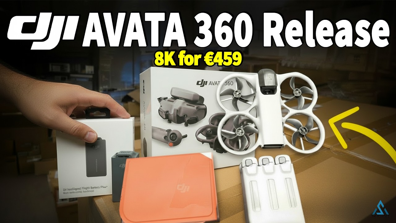 Подтверждена официальная цена и дата выхода DJI Avata 360! 8K за 459 евро! Официальная цена прост...