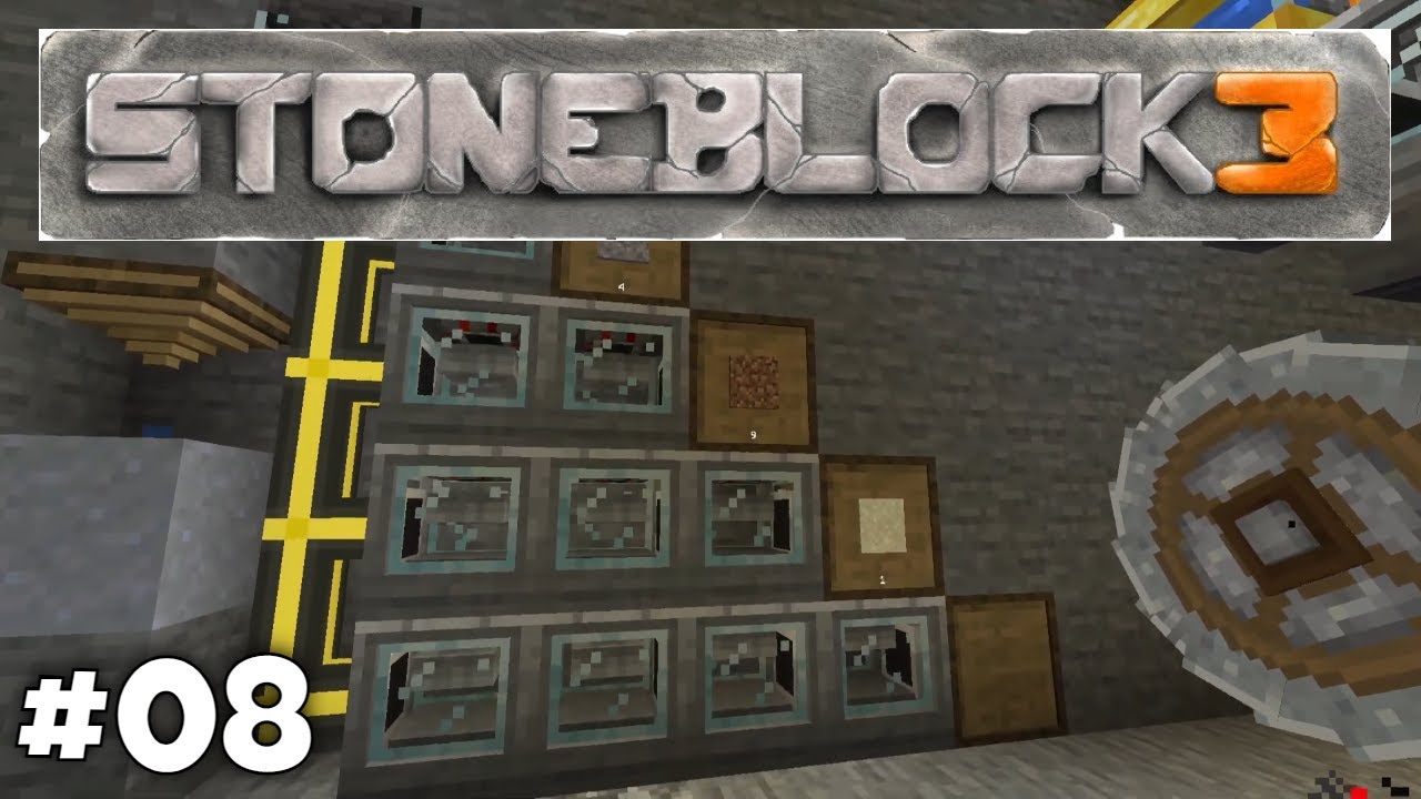 Stoneblock 3: #8 FINALLY Chickens!