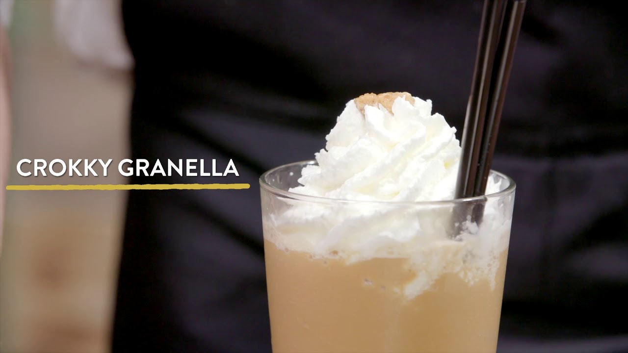 Iced Caramel Americano by MEC3 IN CUPS