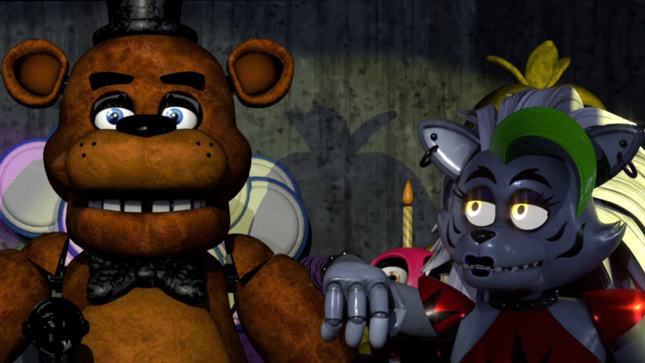 Roxanne Wolf Visits Fnaf 1 [Blender] [FNAF]