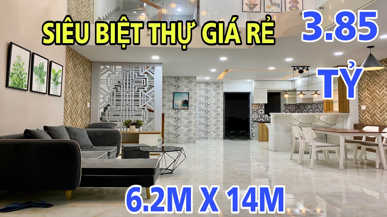 NHÀ ĐÃ BÁN| Chiêm ngưỡng siêu biệt thự mini 6.2×14m tại đường Hà Huy Giáp với giá chỉ 3.85 tỷ thôi !