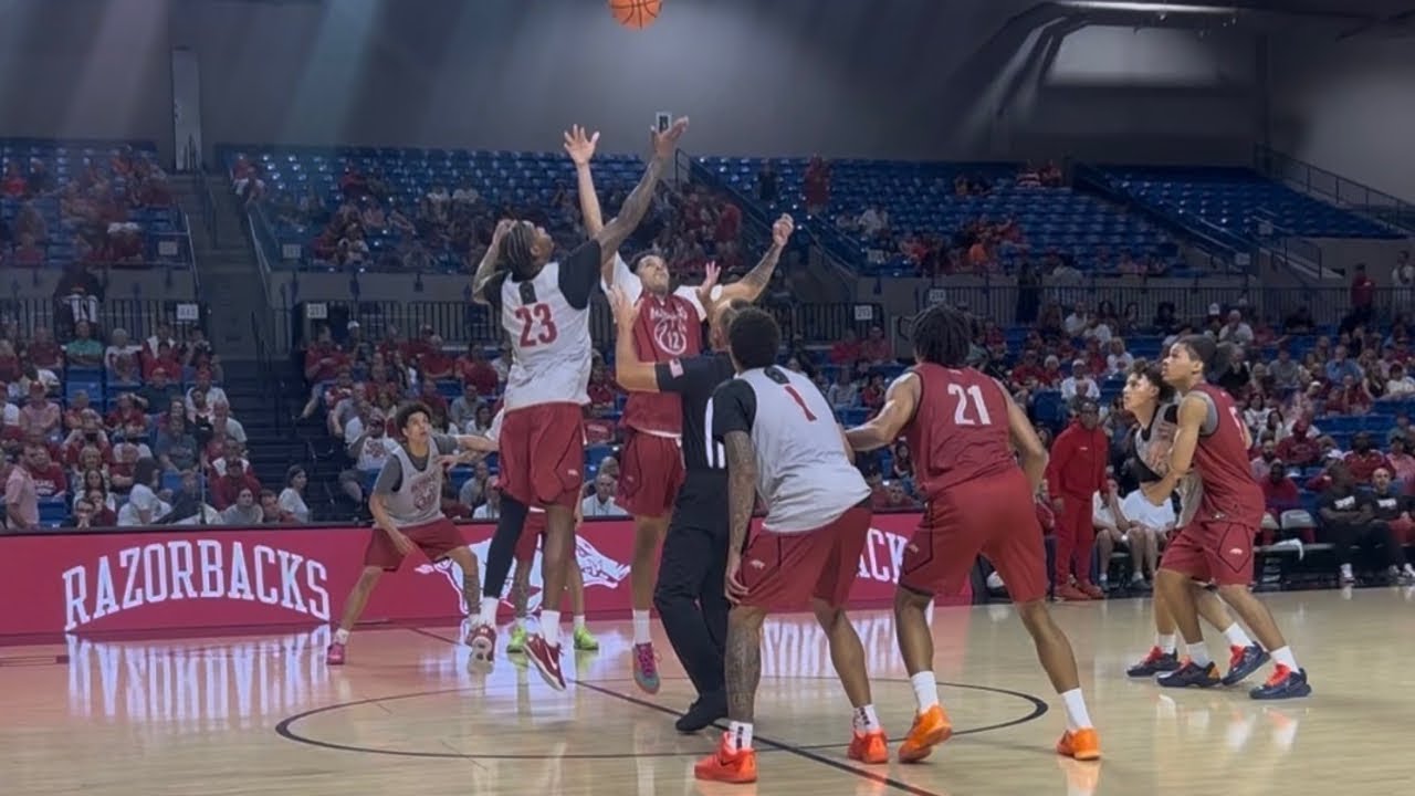 Arkansas Basketball Tip-Off Scrimmage Highlights
