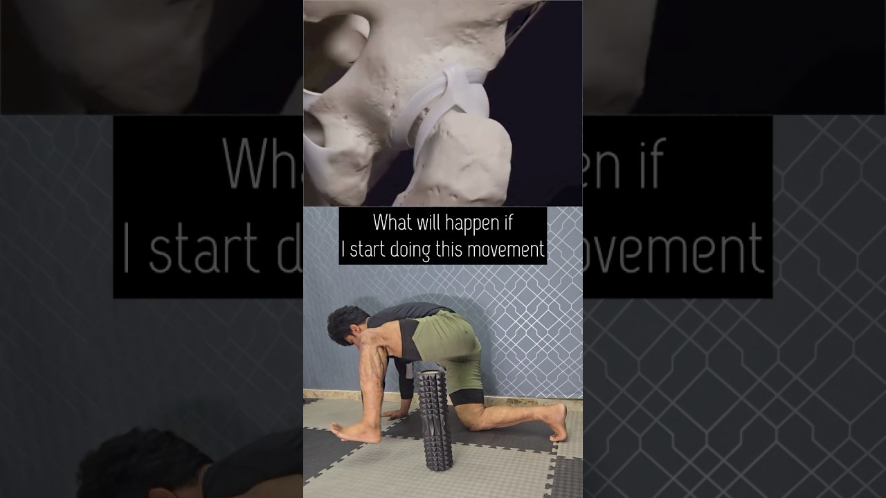Growing old could effect your hip mobility is you are not active. Work on your hip mobility.