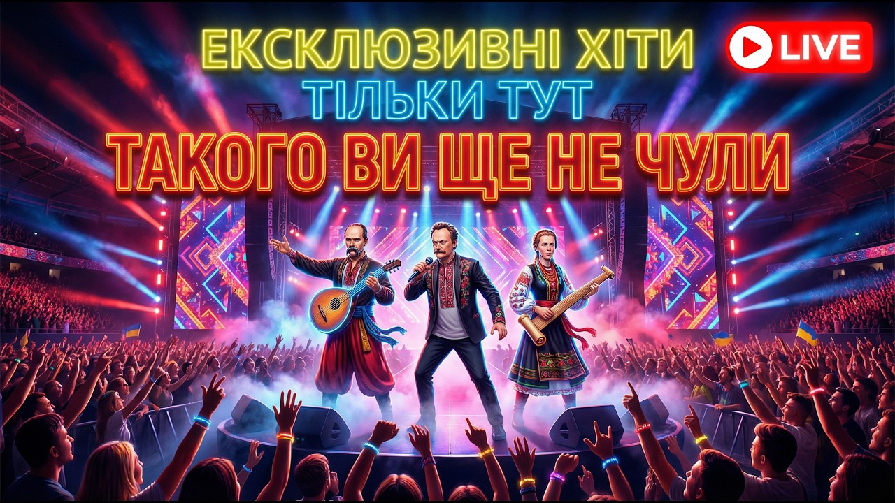 Український Мікс Rock & Metal & Hip-Hop Live | Музичні кліпи 24/7 | Ukrainian Music Stream