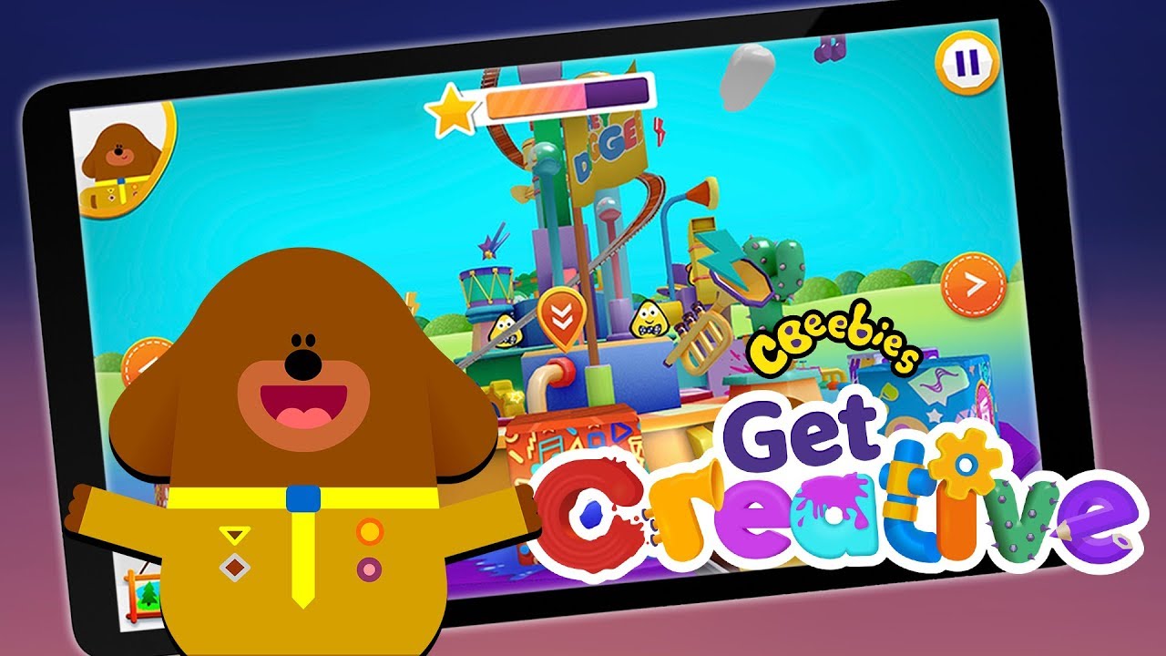 Get Creative app play along with Hey Duggee