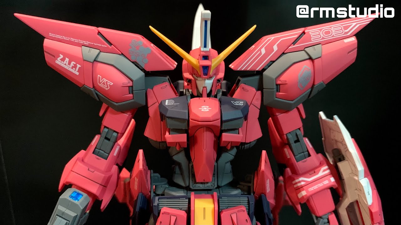 MG 1/100 AEGIS GUNDAM Speed Paint build Review