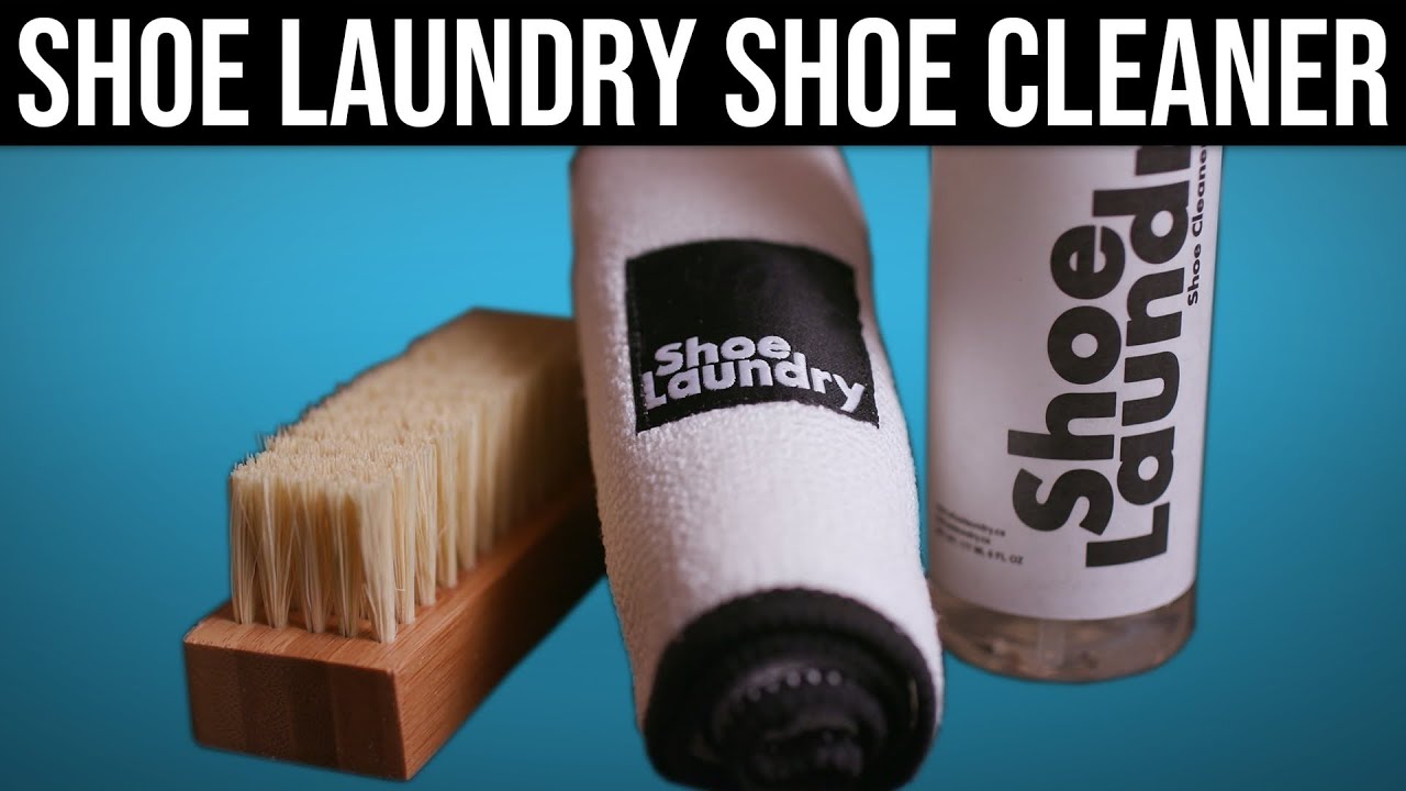CLEAN MY SNEAKERS USING SHOE LAUNDRY SHOE CLEANING KIT//unbox, review, tips for cleaning your kicks