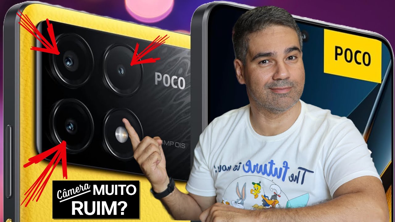 XIAOMI POCO X6 PRO CÂMERA MUITO RUIM COMPARADA COM SAMSUNG GALAXY S23 FE?