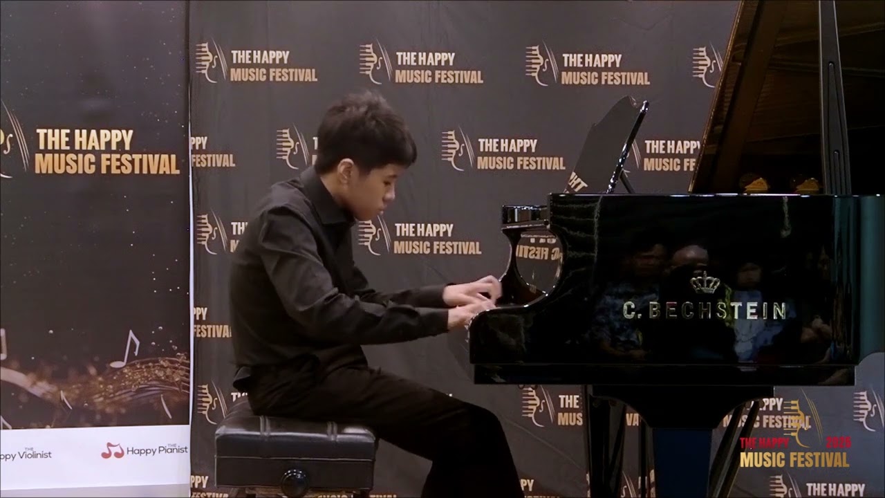 Morceaux de Salon, Op 10: 2. Valse by Rachmaninov by Jared Toh - The Happy Music Festival 2025