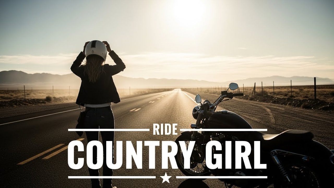 American Rose Cowgirl Country – Freedom on the Road 🌹🎶 #countrymusic