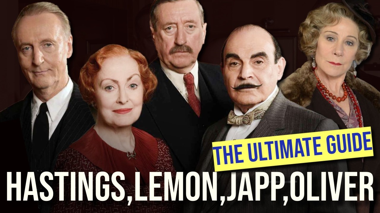 All You Need To Know about POIROT's Sidekicks and their ACTORS