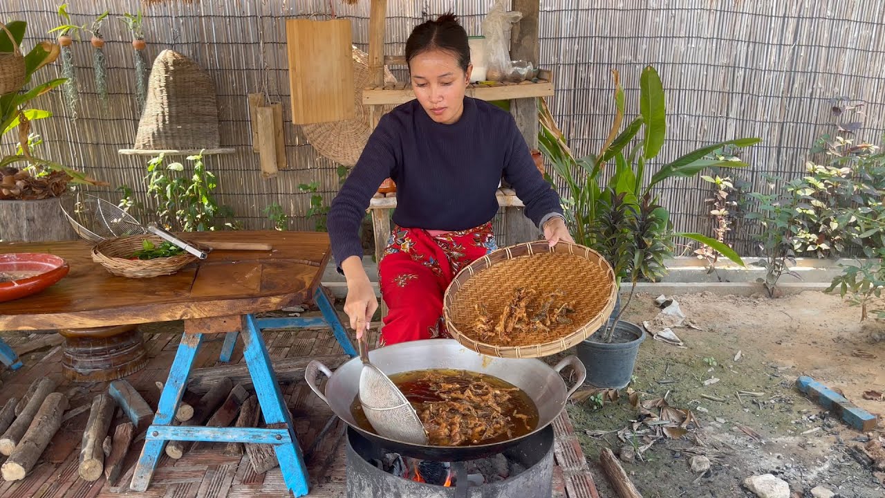 Fried Small Frog Recipe