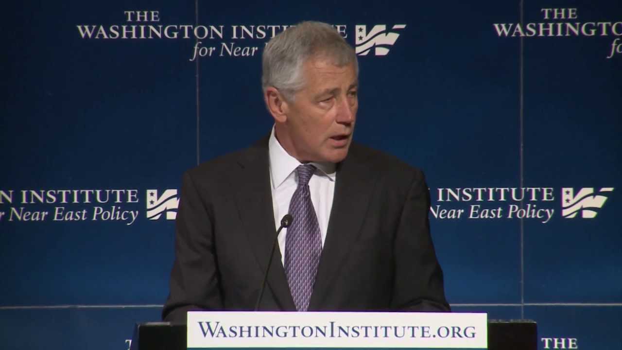 Secretary of Defense Chuck Hagel: U.S. Defense Policy in the Middle East
